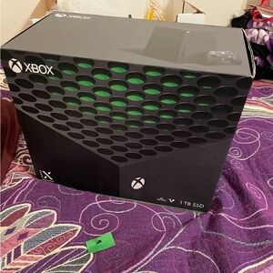Microsoft Xbox Console - Black and Green